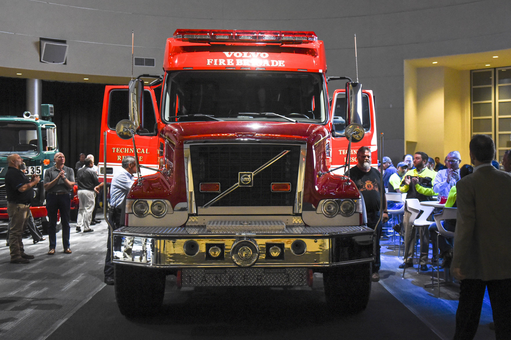 Volvo Trucks donates 'one-of-a-kind' fire truck to Pulaski County